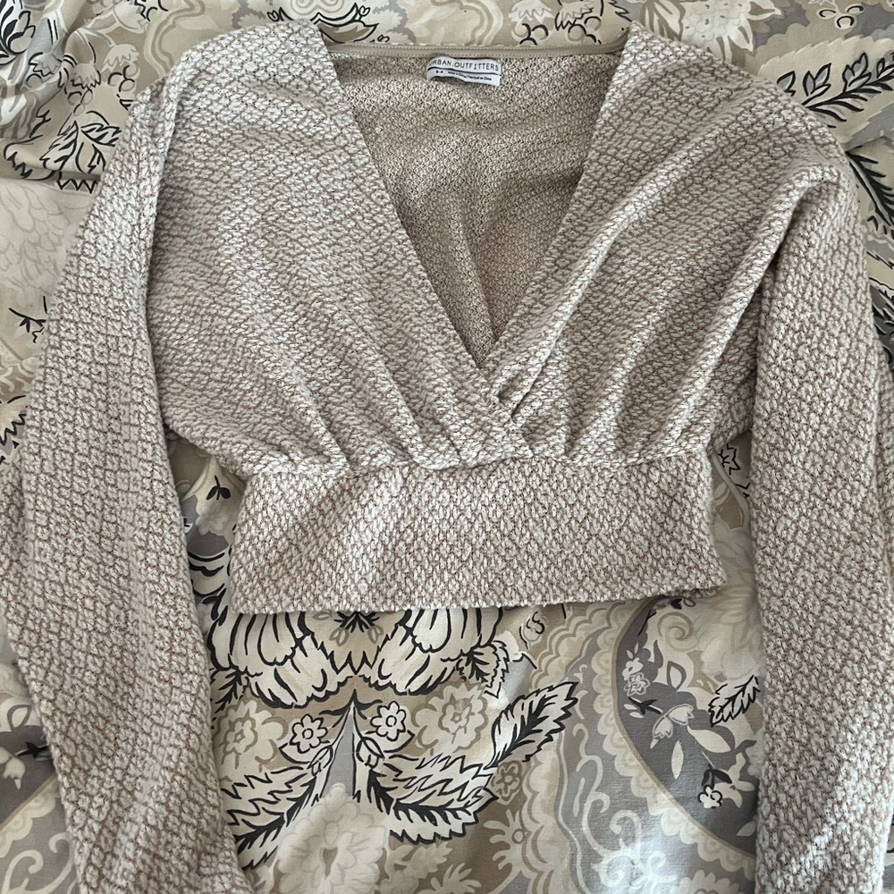 Urban Outfitters Cropped Shirt